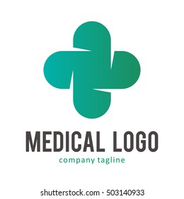 PHARMACY MEDICAL LOGO ICON SYMBOL TEMPLATE