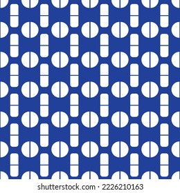 pharmacy and medical seamless pattern 