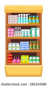 Pharmacy, medicine. vector