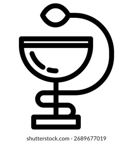 Icono moderno del Vector de la farmacia – Plantilla mínima del símbolo de la ilustración para el diseño móvil del UI del App del Web