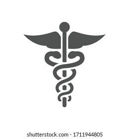Pharmacy and Prescription Icon Set w mortar and pestle, star of life, pills, and caduceus