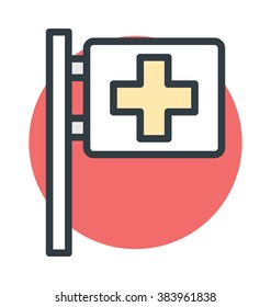 Pharmacy Signboard Vector Icon