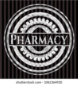 Pharmacy silver emblem