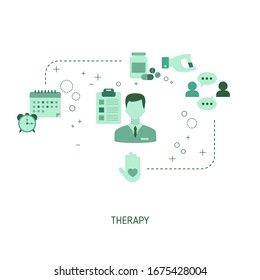 Pharmacy Store Concept. Vector illustration for website, app, banner, etc.
