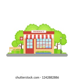 Small Medical Building Stock Vectors Images Vector Art