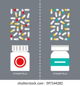 Pharmacy store set. Vector pharmacy store. Isolated pharmacy stuff. Pharmacy store stuff in flat style.