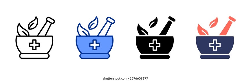 Pharmacy Symbol icon sheet multiple style collection