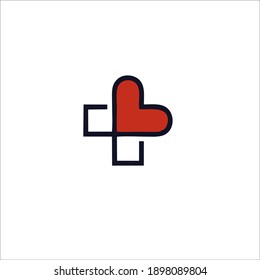Pharmacy Symbol Logo. Vector Illustration.