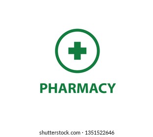 Pharmacy Symbol Medical Design Cross Stock Vector (Royalty Free ...