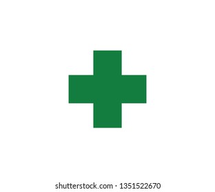 Pharmacy symbol medical design cross