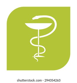 Pharmacy Symbol Medical Snake Cup Vector Stock Vector (Royalty Free ...