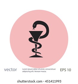 Pharmacy symbol, vector icon