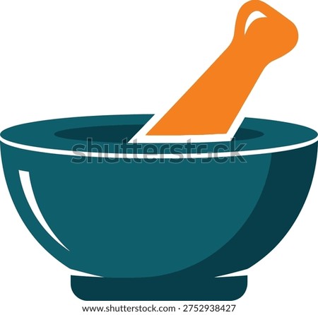 Pharmacy tool for grinding ingredients, symbolizes traditional medicine and herbal remedies.