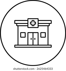 Icono de Vector de farmacia. Se puede utilizar para aplicaciones de impresión, móviles y de Web.