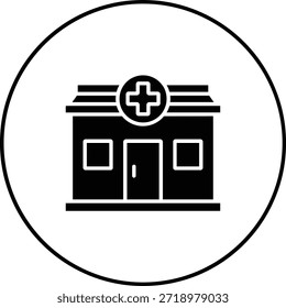 Ícone de vetor de farmácia. Pode ser usado para impressão, aplicativos móveis e da Web.