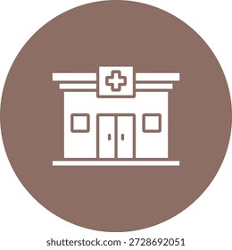 Apotheke, Vektorsymbol. Kann für Druck-, Mobil- und Web-Anwendungen verwendet werden.