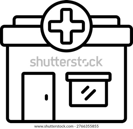 Pharmacy vector icon. Can be used for printing, mobile and web applications.