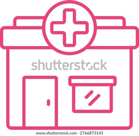 Pharmacy vector icon. Can be used for printing, mobile and web applications.