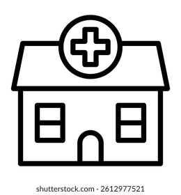 Pharmacy Vector Line Icon Design