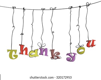 Phase Thank You hanging on the rope.