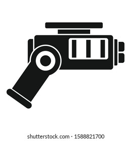 Phaser blaster icon. Simple illustration of phaser blaster vector icon for web design isolated on white background