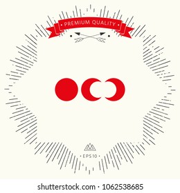 Phases of the moon icons