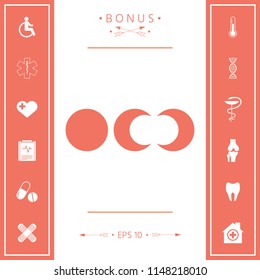 Phases of the moon icons