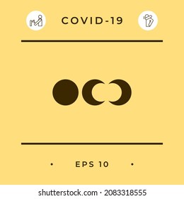 Phases of the moon icons