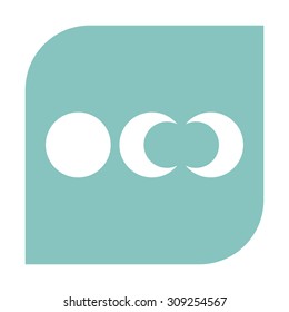 Phases of the moon icons