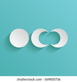 Phases of the moon icons