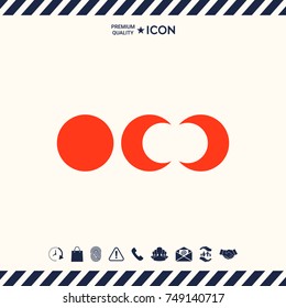 Phases of the moon icons