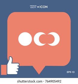 Phases of the moon icons
