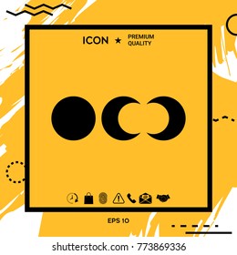 Phases of the moon icons