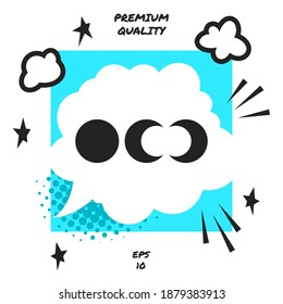 Phases of the moon icons. Graphic elements for your design