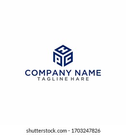 PHC leters combination with a hexagon