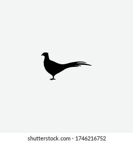 Pheasant graphic element Illustration template design