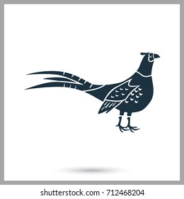 Pheasant Simple Icon