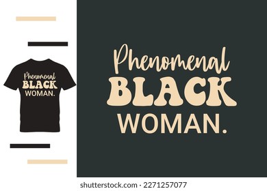 Phenomenal woman t shirt design