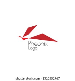 pheonix logo for company, organization or team with pheonix bird symbol for unlimited power