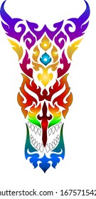 Phi ta khon.Symbol of fun.Symbol of Festival.Symbol of Loei province.