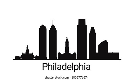 697 Philadelphia city skyline vector Images, Stock Photos & Vectors ...