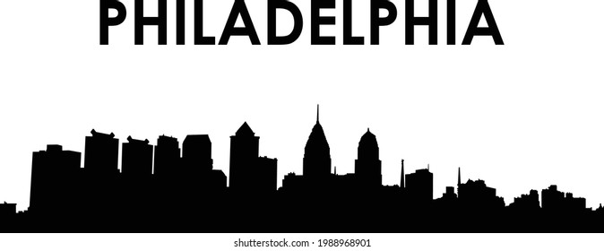 Philadelphia Landscape city vector design