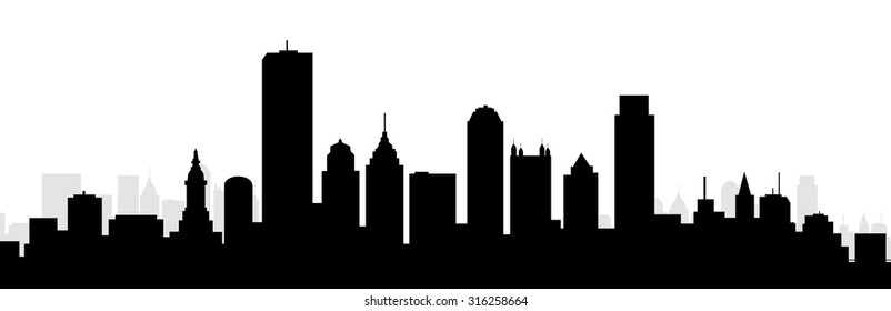 Featured image of post Philly Skyline Outline 1650x1052 philadelphia watercolor skyline silhouette