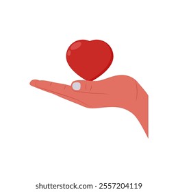 Philanthropy, Charity Donation Vector Illustration