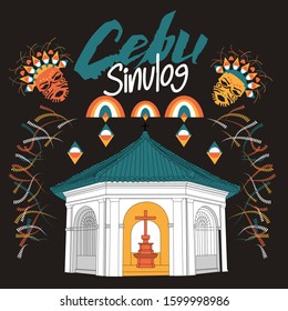 Philippine Cebu Sinulog festival celebration