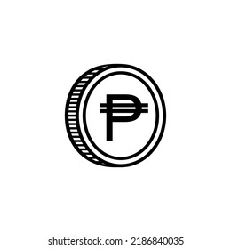 Philippine Currency Symbol, Philippine Peso Icon, PHP Sign. Vector Illustration