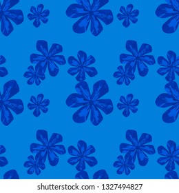 Philippine Flowers. Big Texture in Fresh Colors. Trendy Background for Wallpaper, Swimwear, Paper. Seamless Pattern with Australian Rainforest. Vector Seamless Pattern with Philippine Flowers