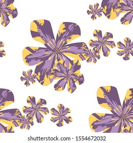 Philippine Flowers. Big Texture in Fresh Colors. Trendy Background for Shirt, Paper, Tablecloth. Seamless Pattern with Brasilian Rainforest. Vector Seamless Pattern with Philippine Flowers