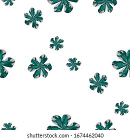 Philippine Flowers. Big Texture in Fresh Colors. Trendy Background for Tablecloth, Wallpaper, Dress. Seamless Pattern with Indonesian Rainforest. Vector Seamless Pattern with Philippine Flowers