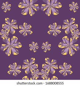 Philippine Flowers. Modern Background for Cloth, Fabric, Tablecloth. Seamless Pattern with Indonesian Jungle. Big Texture in Fresh Colors. Vector Seamless Pattern with Philippine Flowers